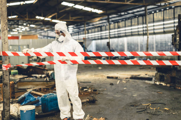 Professional Crime Scene Cleanup technician working in Union, SC